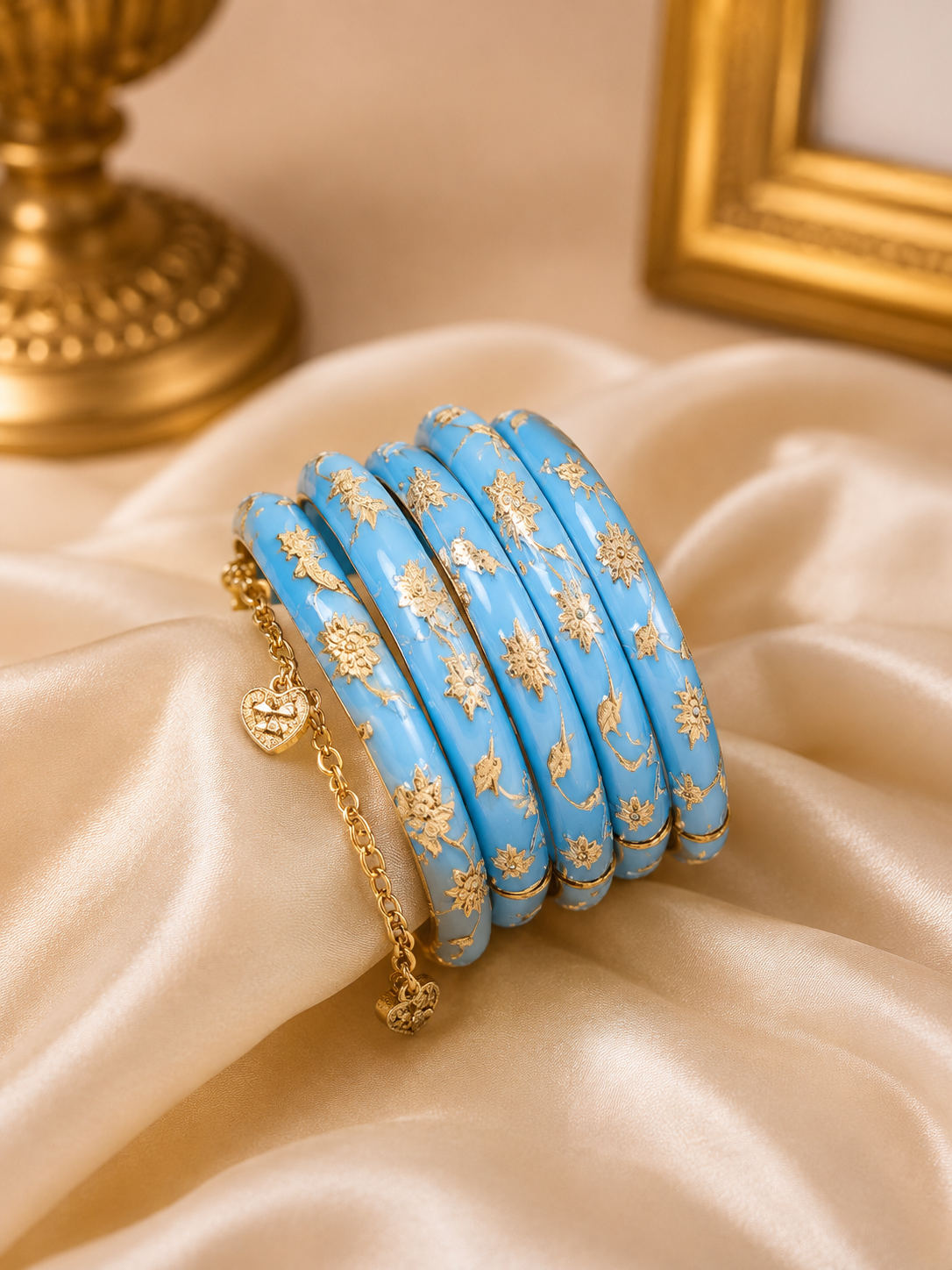 Floral bangles