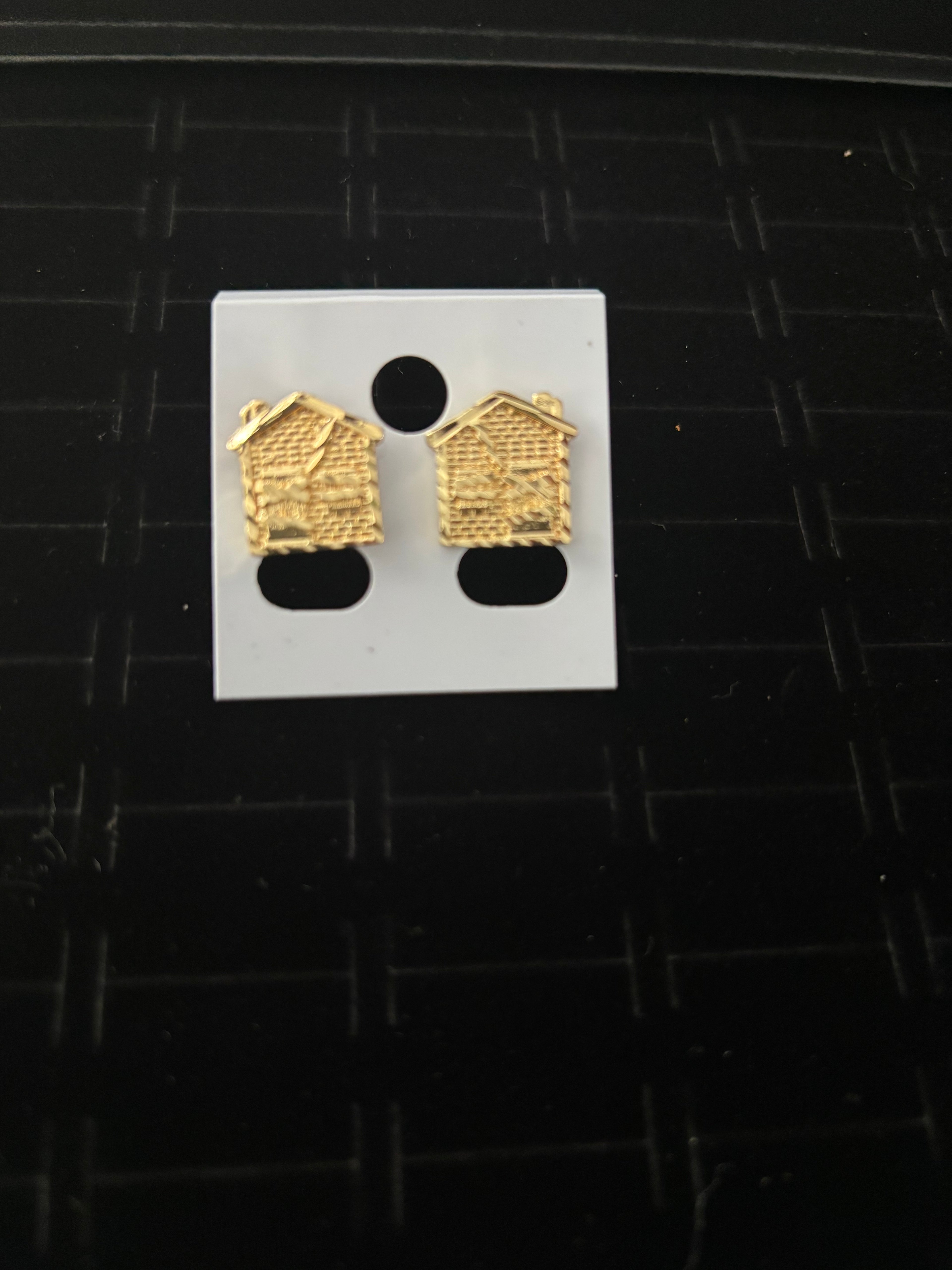 Trap house earrings