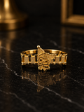 Kuromi two finger ring